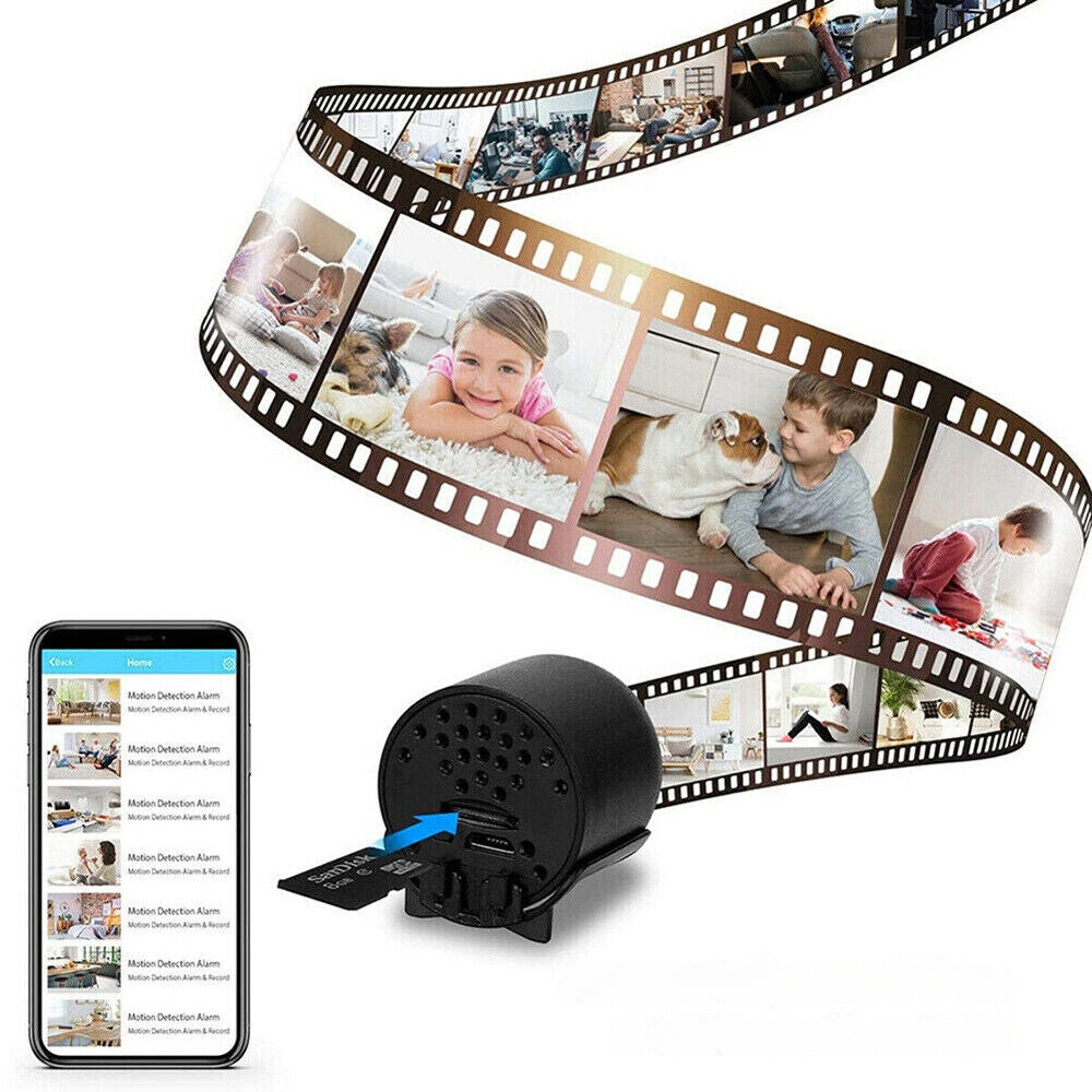 Mini WiFi Hidden Camera 1080P HD Wireless Night Vision Motion Detection