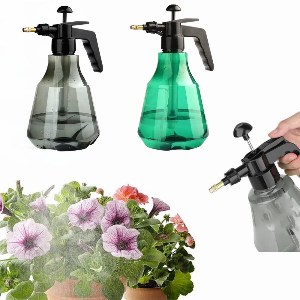 Flower Watering Pot with Air Pressure Spray Nozzle for Garden Irrigation