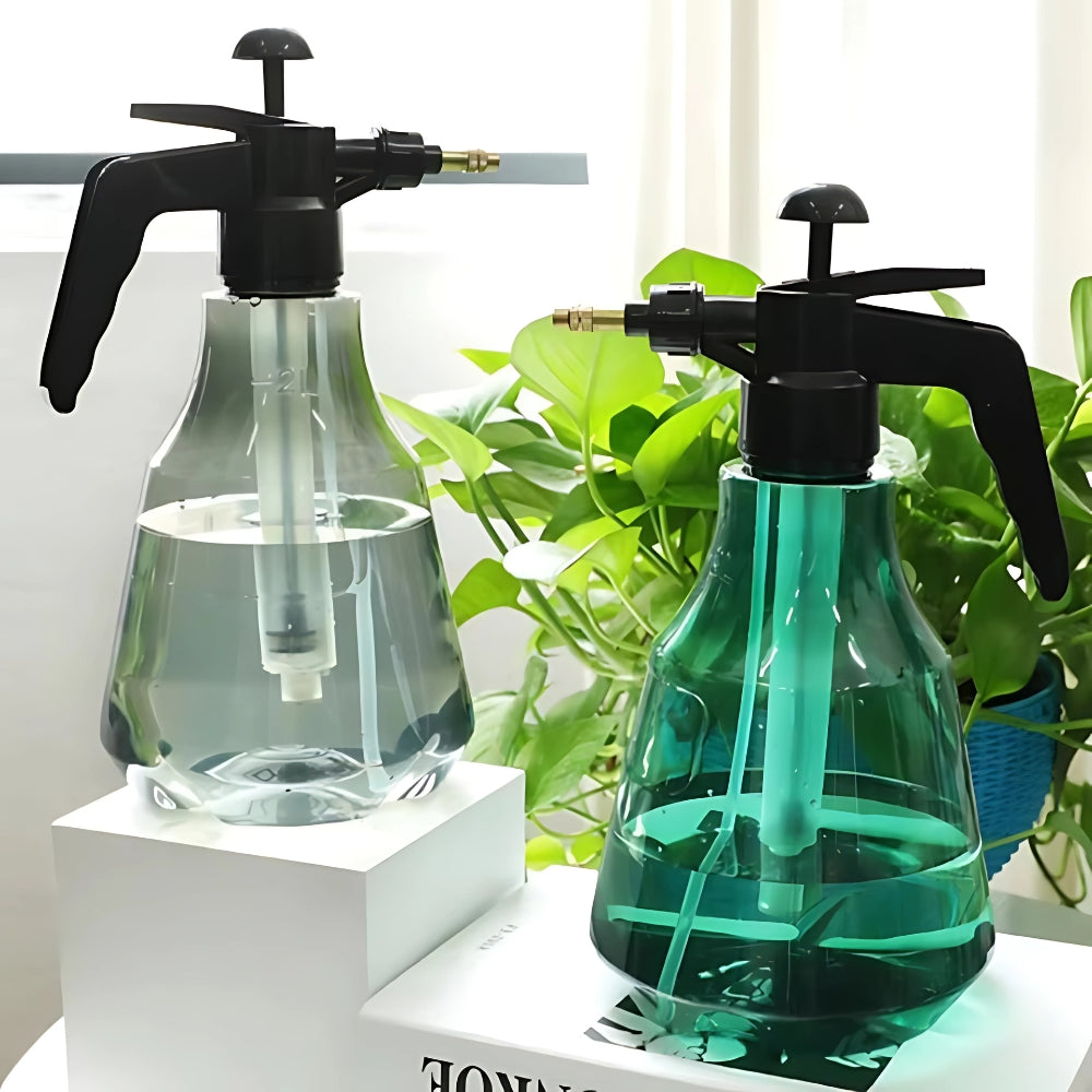 Flower Watering Pot with Air Pressure Spray Nozzle for Garden Irrigation