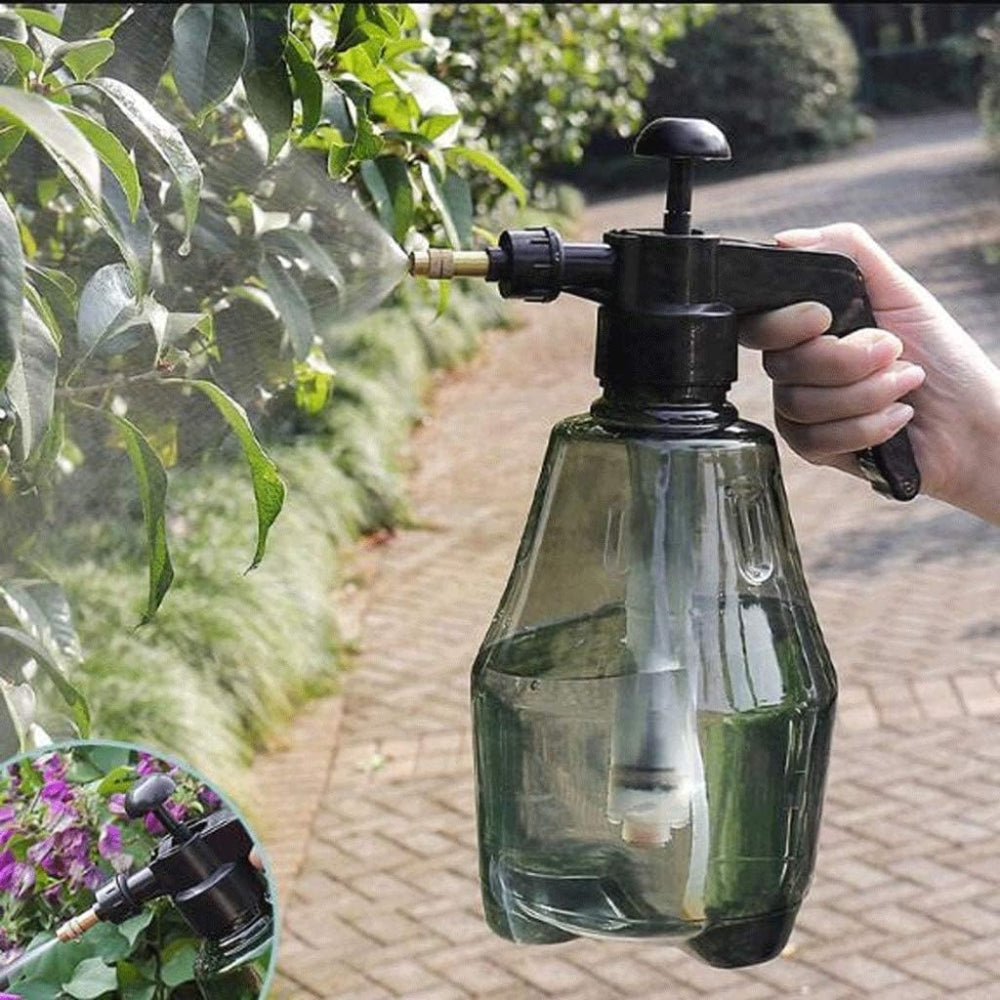 Flower Watering Pot with Air Pressure Spray Nozzle for Garden Irrigation