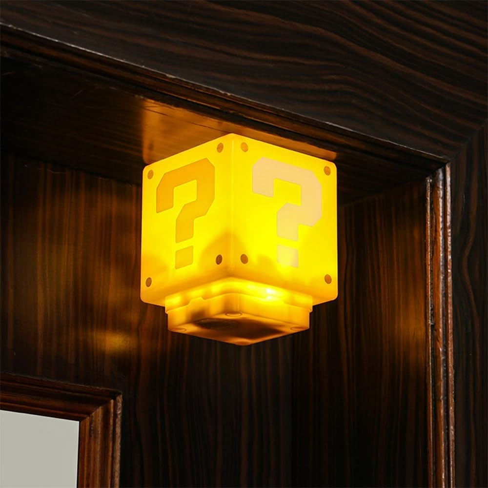 LED Question Mark Night Light with Music and USB Charging