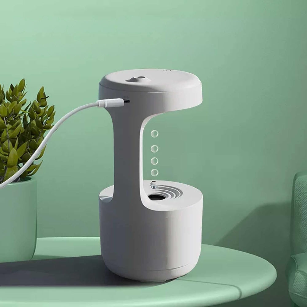 Anti-Gravity 800ml Quiet Desktop Humidifier Air Purifier