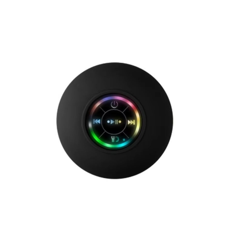 Portable Bluetooth Speaker with LED Waterproof Suction Cup Stereo Sound