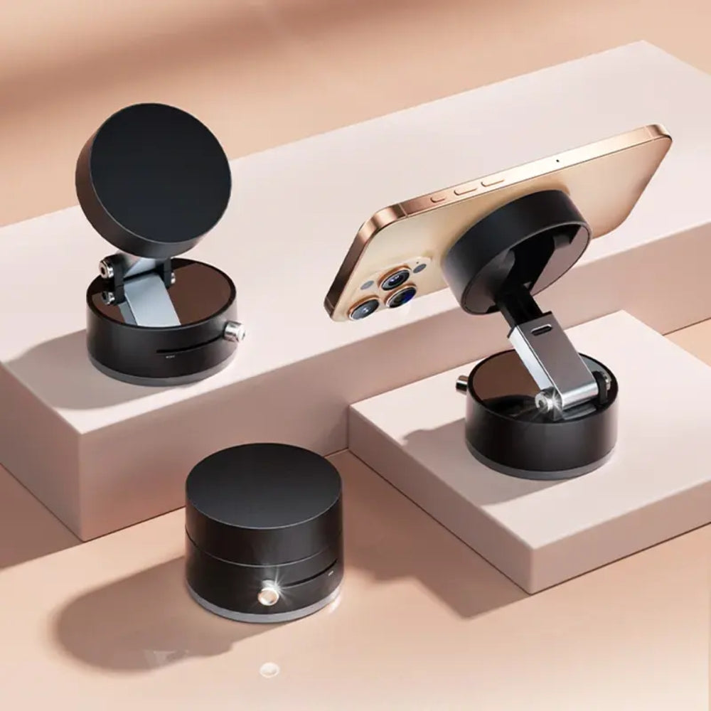 Double Sided Suction Cup Foldable Magnetic Phone Holder
