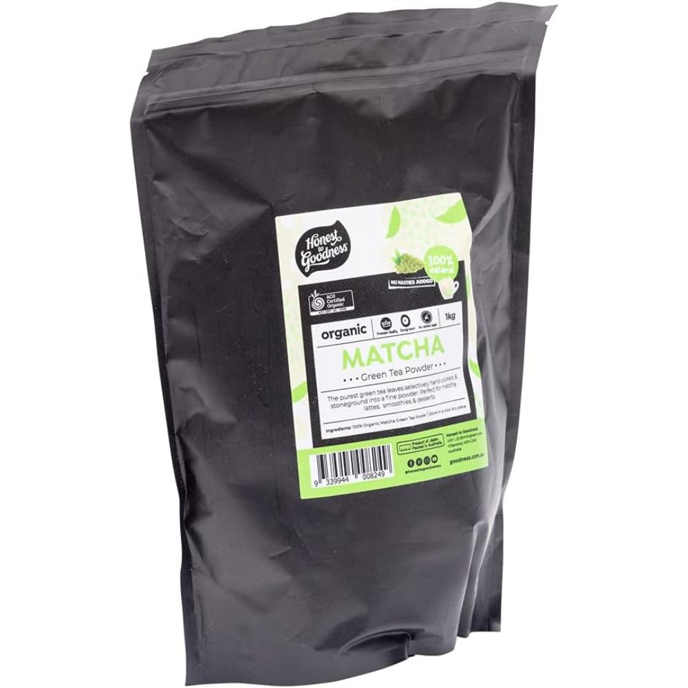 Honest to Goodness Organic Matcha Green Tea Powder 1KG