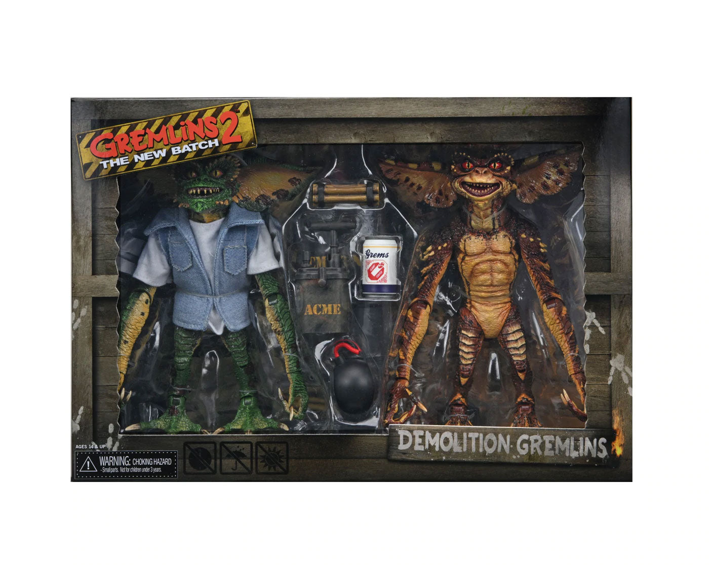 Gremlins 2 Demolition Gremlins Ultimate 2-Pack 7" Action Figures