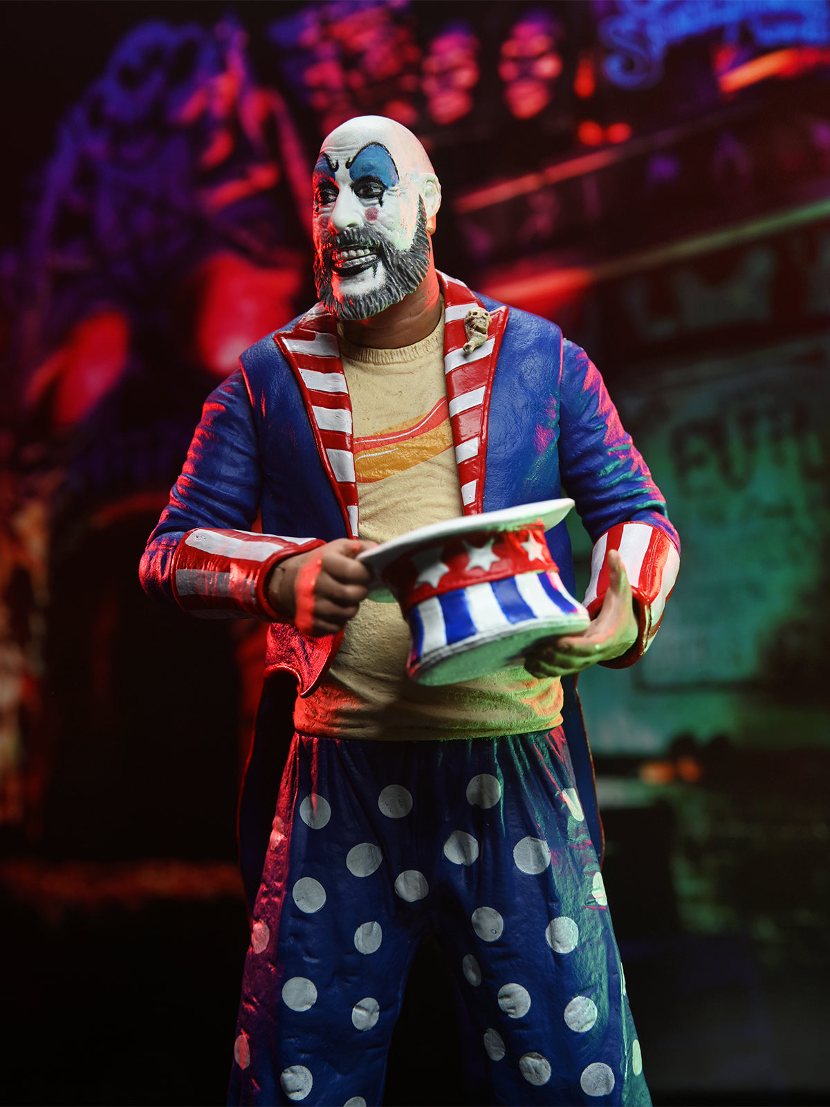 Captain Spaulding 7" Figure Tailcoat Edition – House of 1000 Corpses