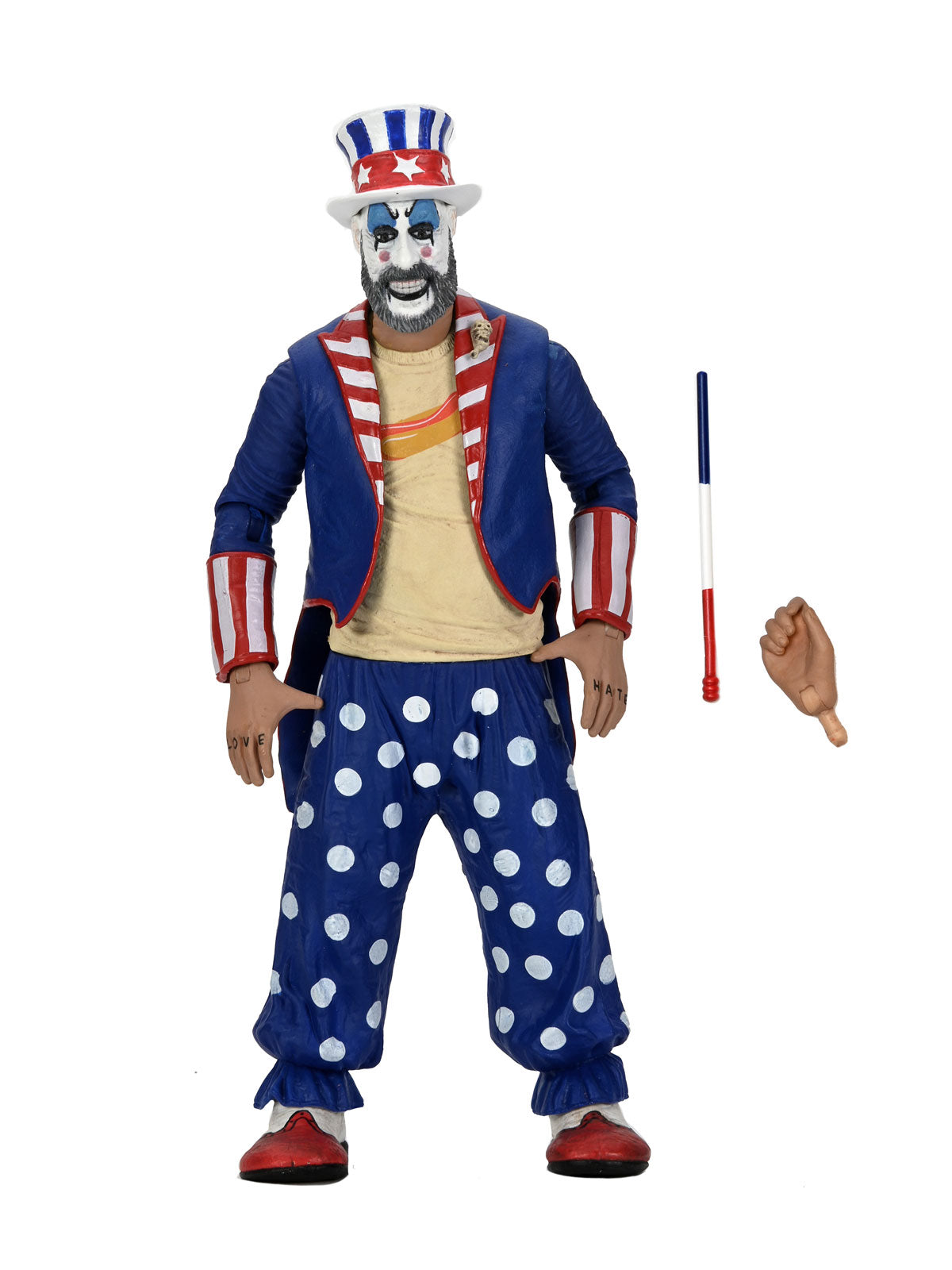Captain Spaulding 7" Figure Tailcoat Edition – House of 1000 Corpses