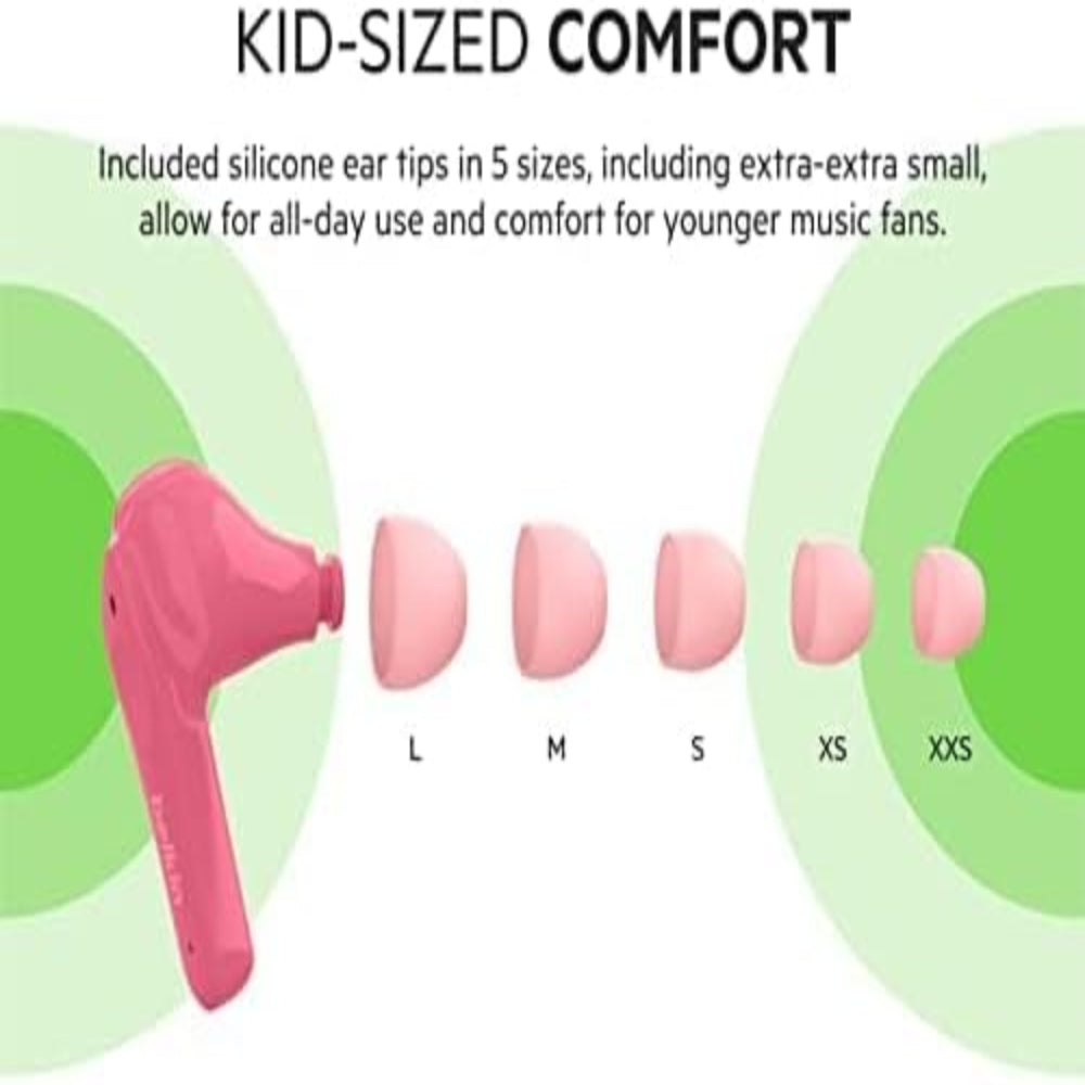 Belkin Kids True Wireless Headphones Pink