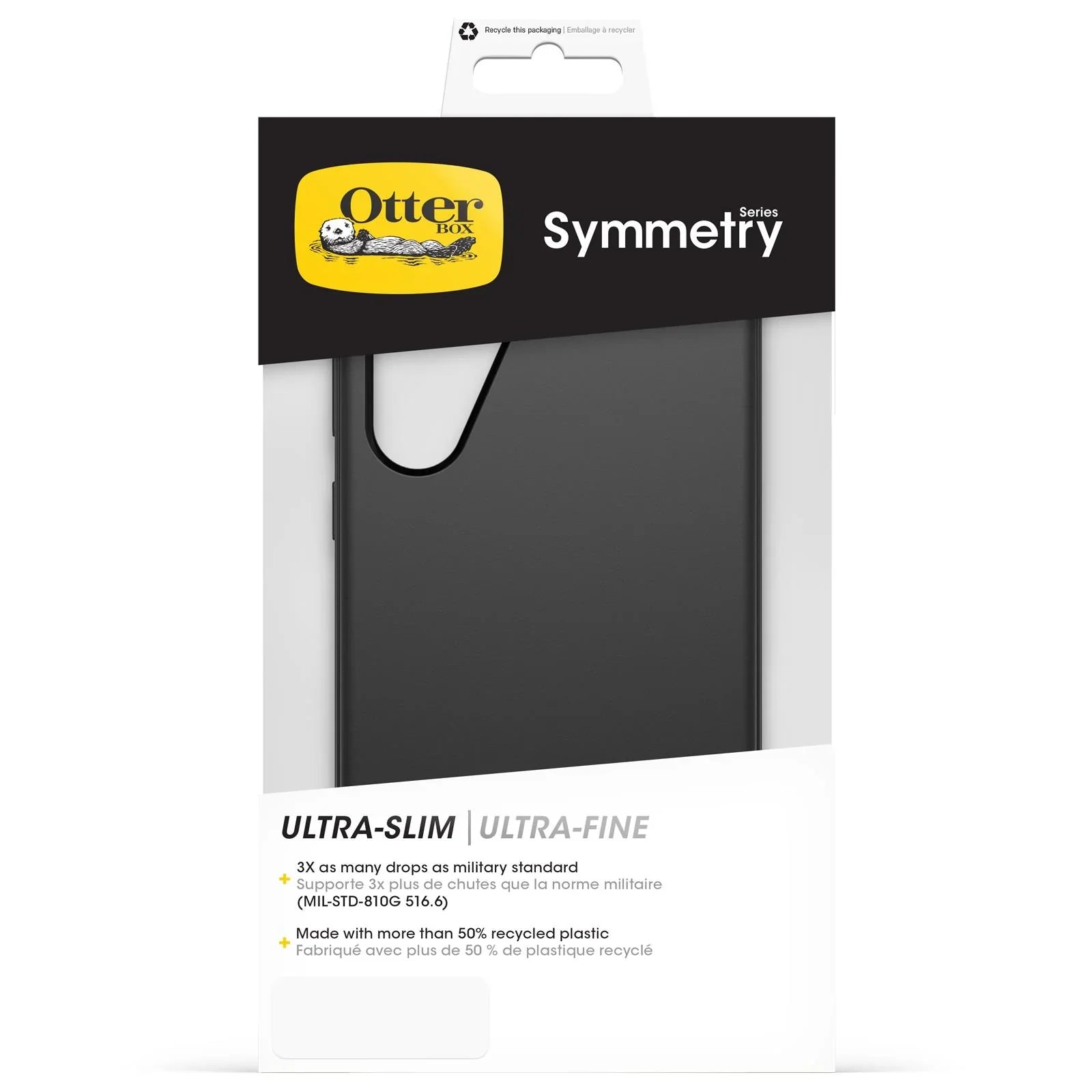 Otterbox Symmetry Case - For Samsung Galaxy S24+ - Black