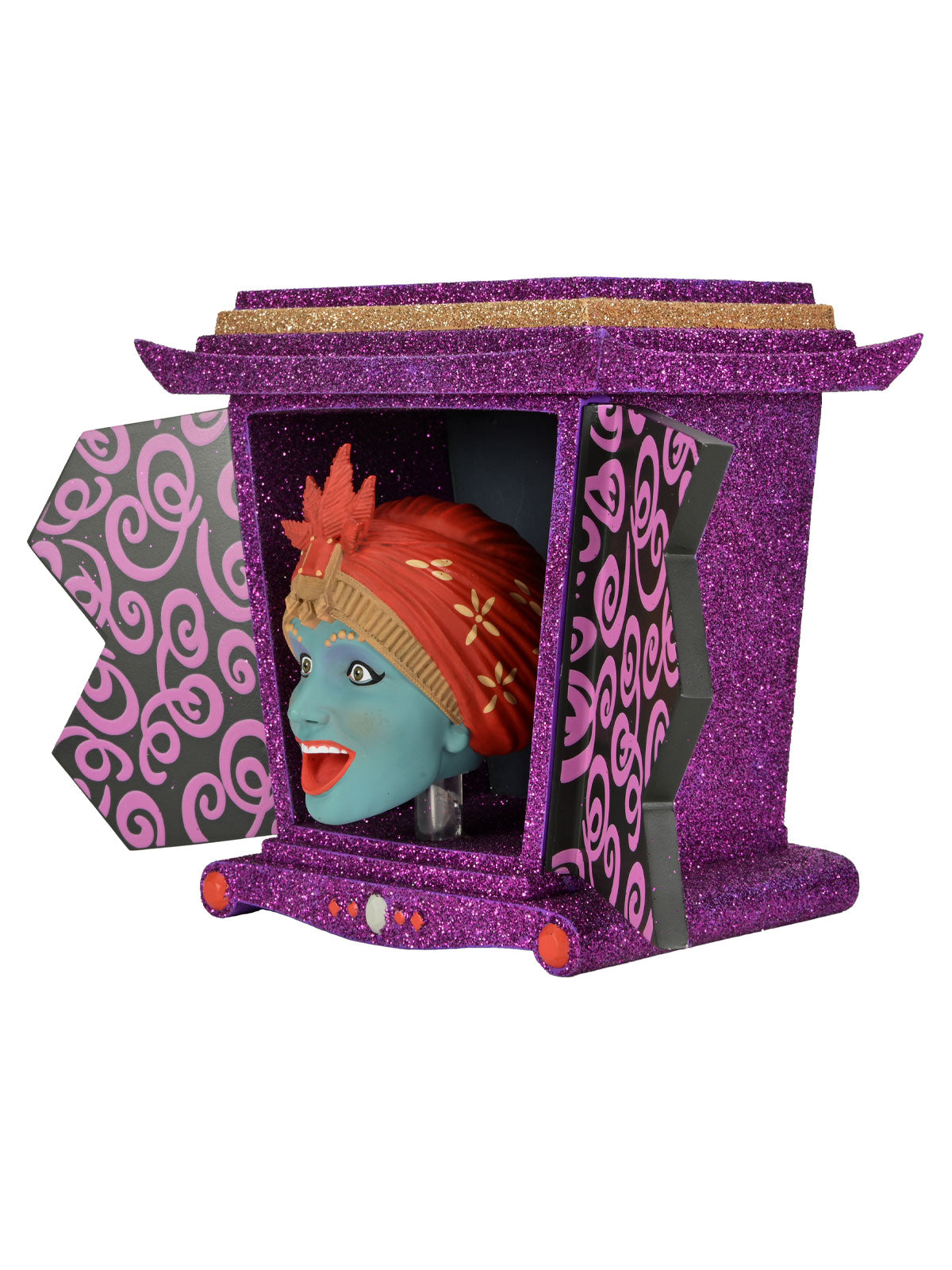 Pee-Wee Herman Jambi Head Knocker Bobblehead 12cm Resin Figurine Purple