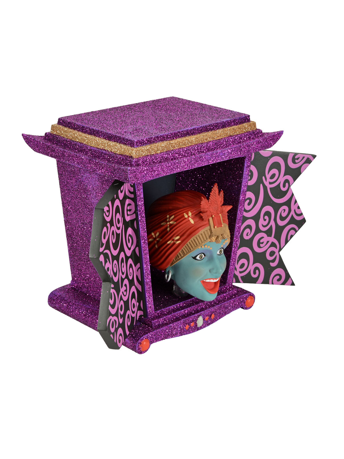 Pee-Wee Herman Jambi Head Knocker Bobblehead 12cm Resin Figurine Purple