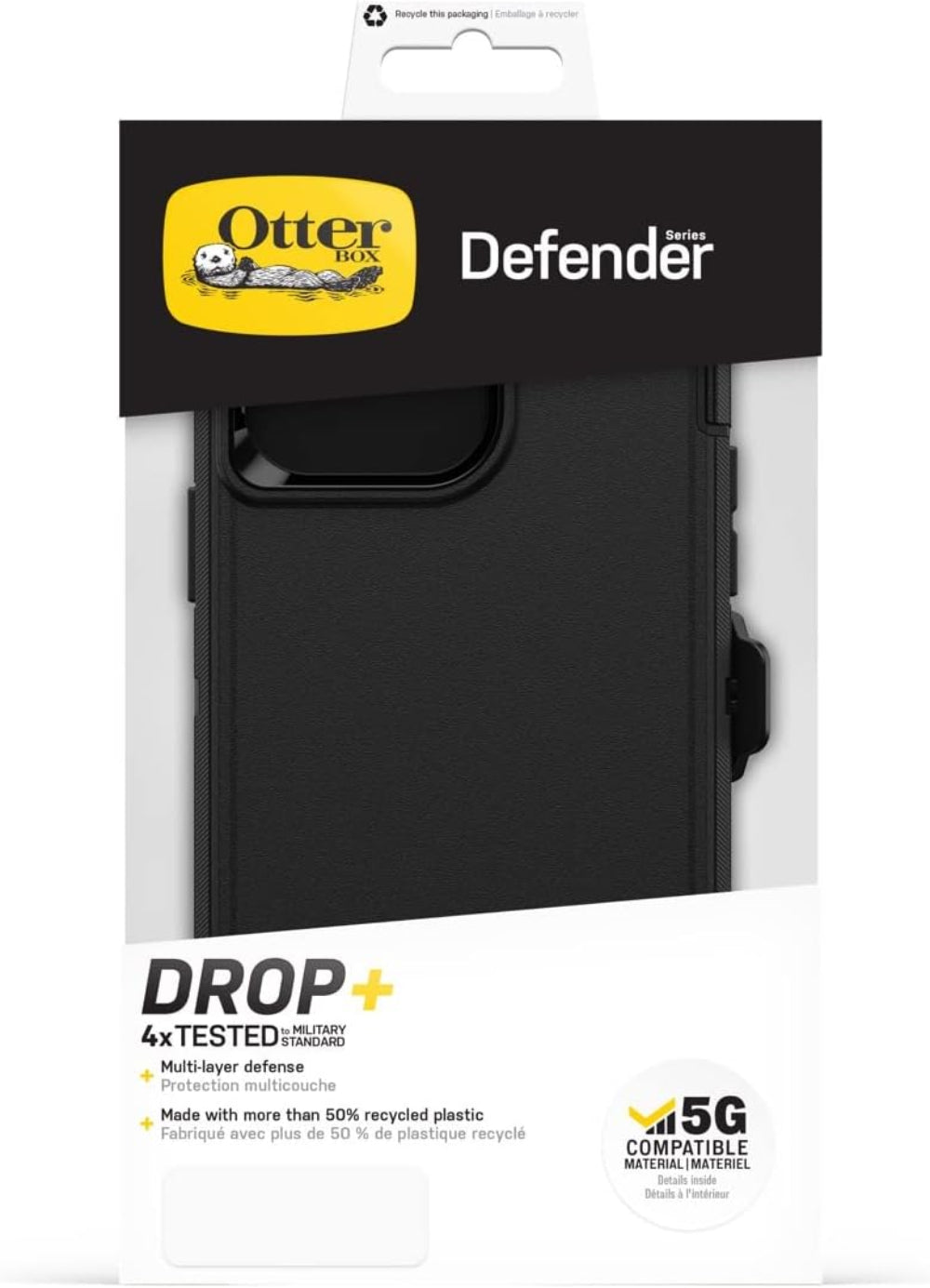Otterbox Defender Iphone 14 Pro Max Black