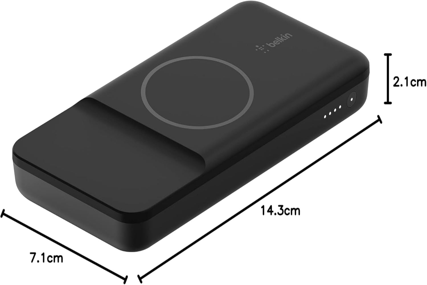 Belkin Wireless Power Bank with MagSafe - Black
