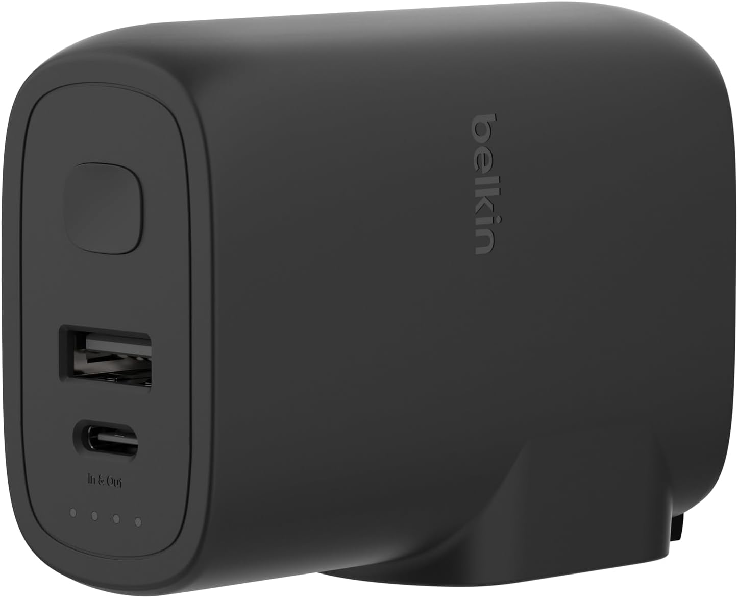 Belkin BoostCharge Hybrid Wall Charger 25W + Power Bank 5K with Travel Adapter Kit