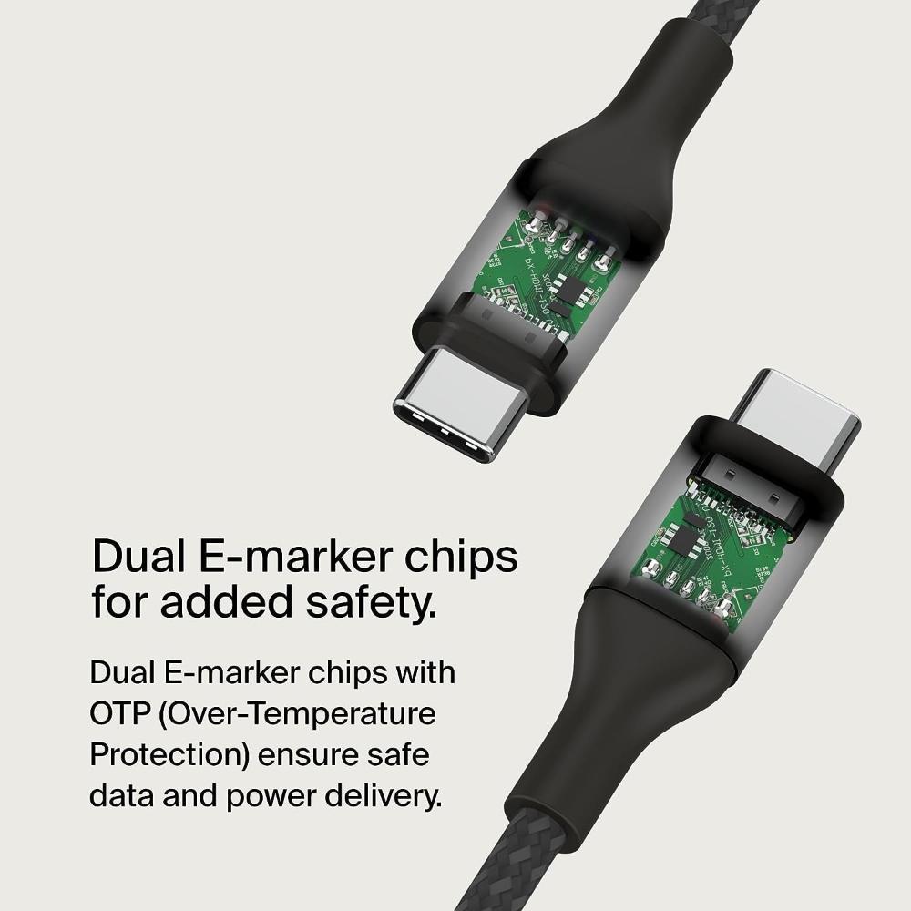 Belkin BoostCharge 2M USB-C to USB-C Fast Charging Cable