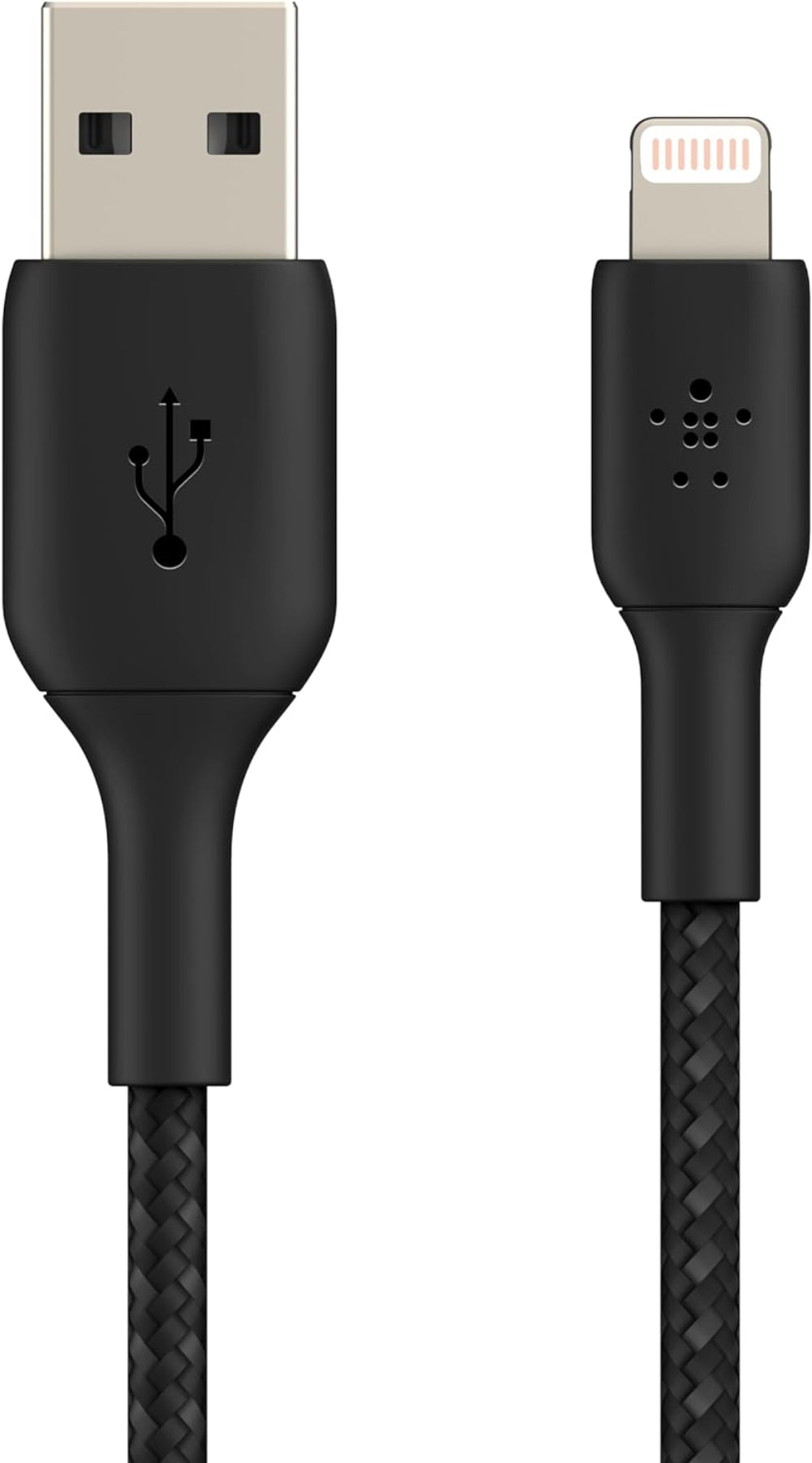 Belkin Boost Charge Lightning to USB-A 2M Cable For Apple Devices - Black