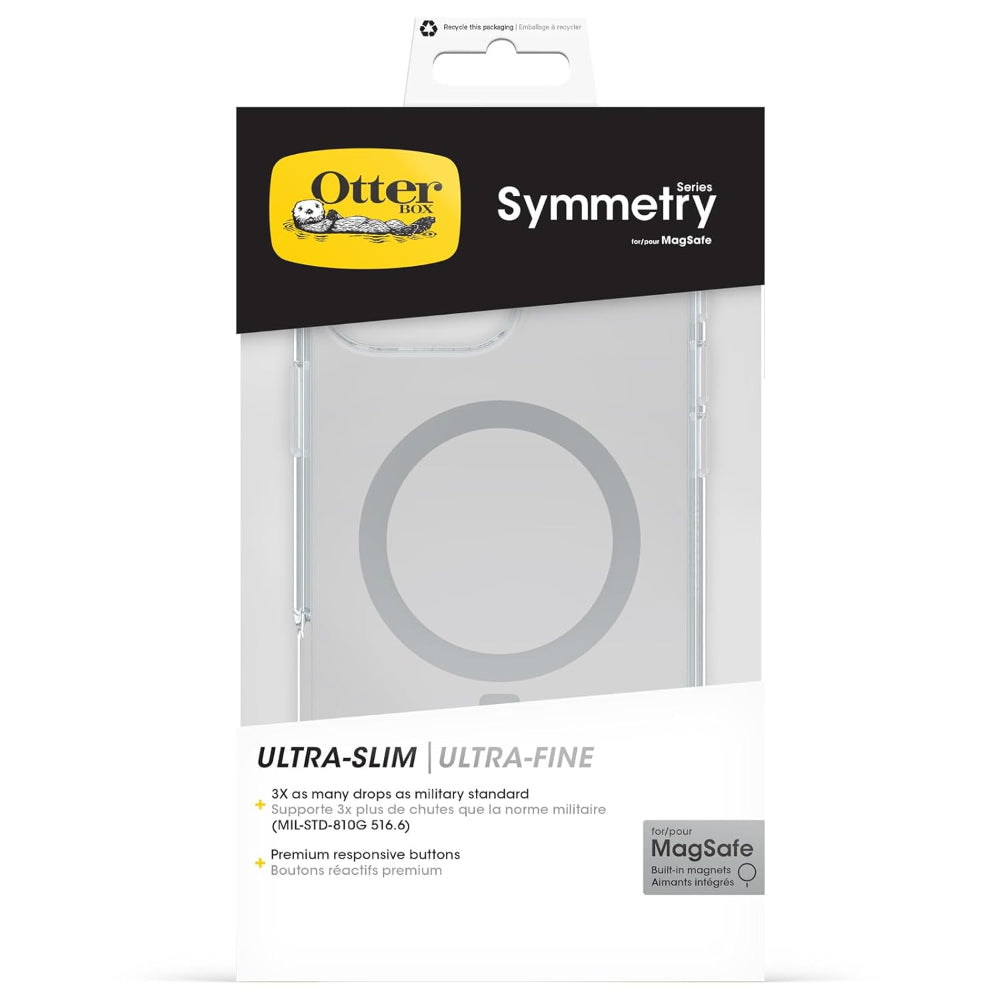 Otterbox Symmetry Clear MagSafe Case - For iPhone 16 Pro Max - Clear