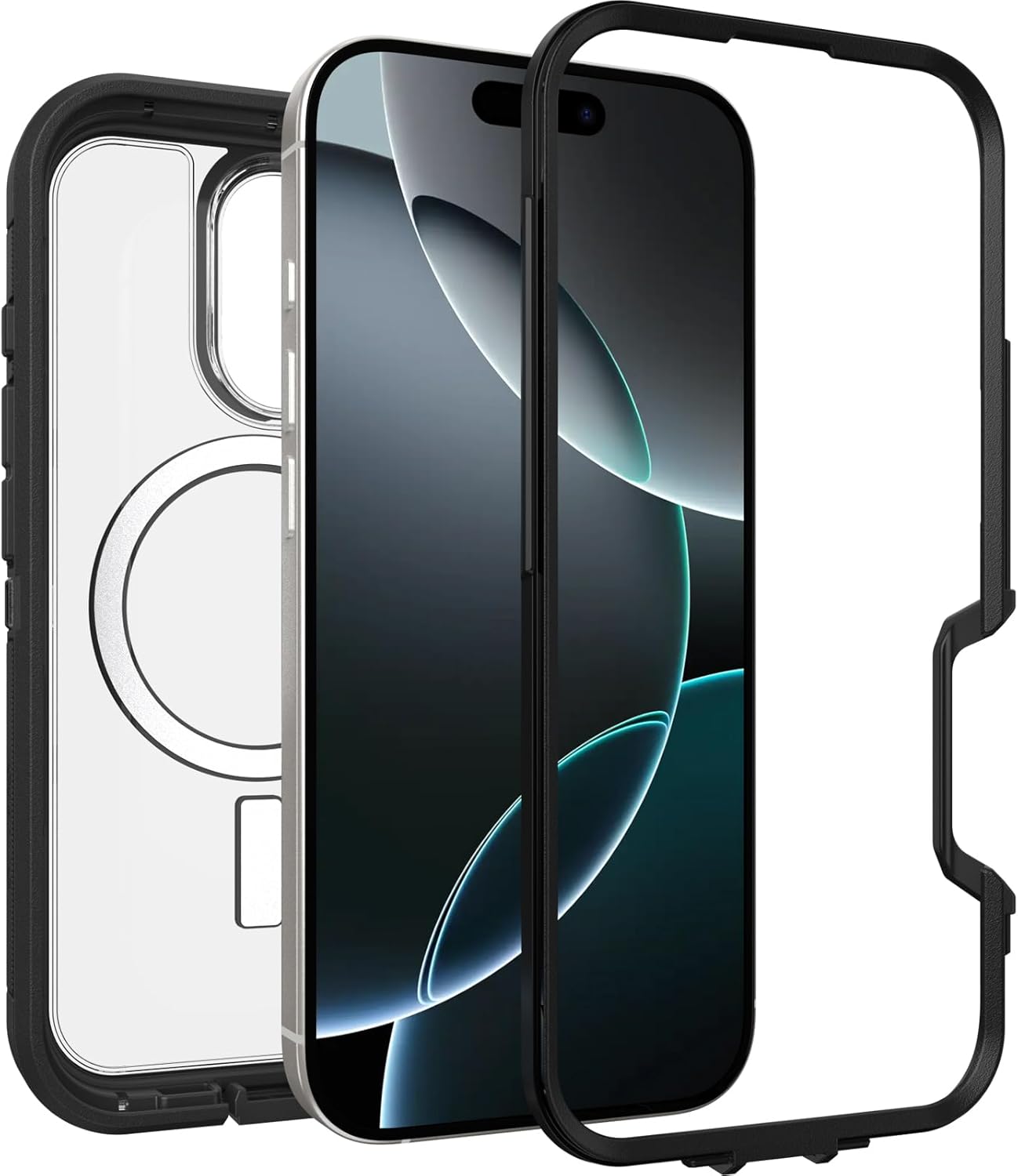 Otterbox Defender XT MagSafe Case - For iPhone 16 Pro - Dark Side