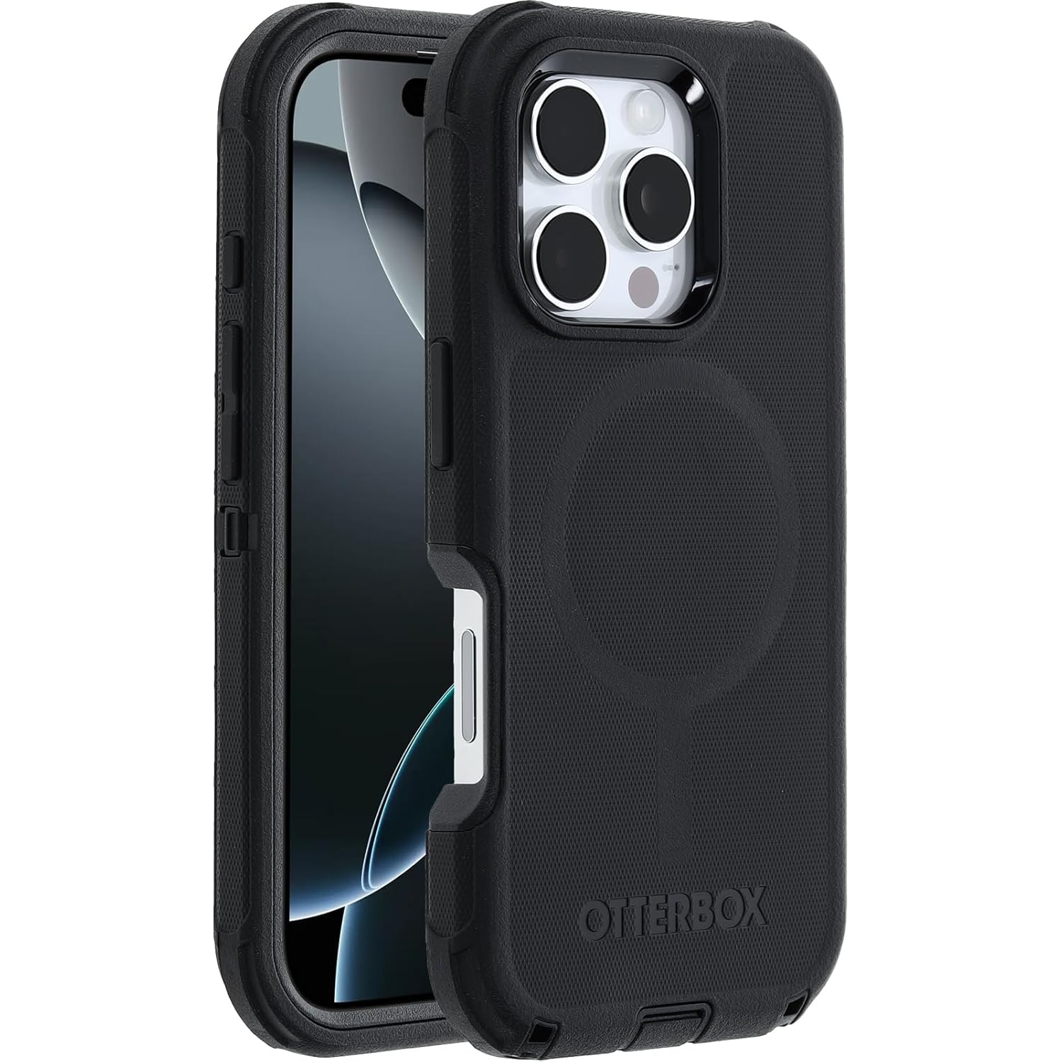 Otterbox Defender MagSafe Case For iPhone 16 Pro - Black