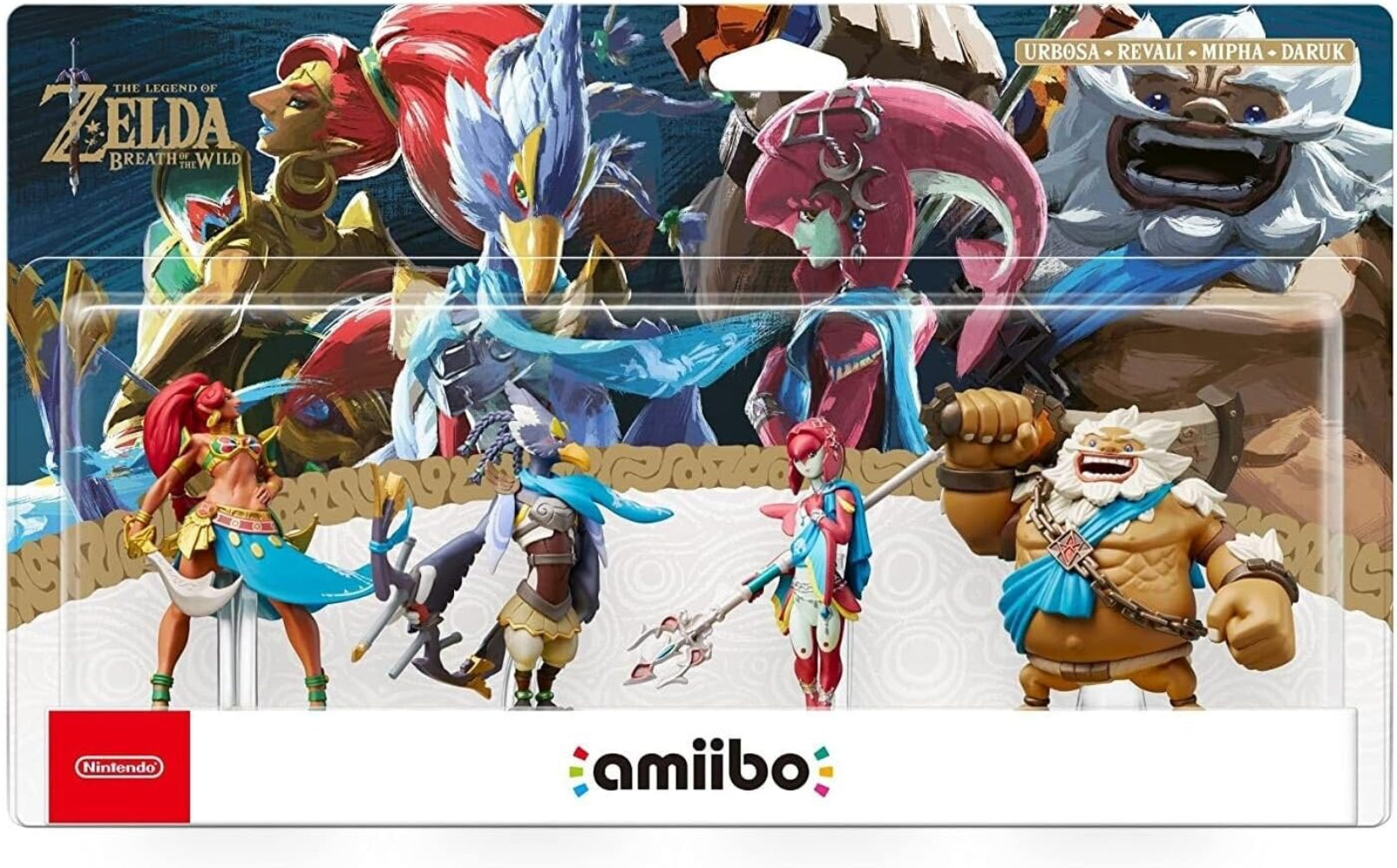Nintendo The Legend of Zelda: Breath of the Wild - Champions - Amiibo Pack