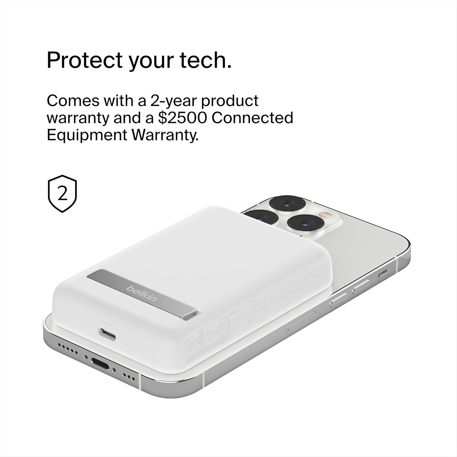 Belkin BoostCharge Magnetic Wireless Power Bank 5K + Stand