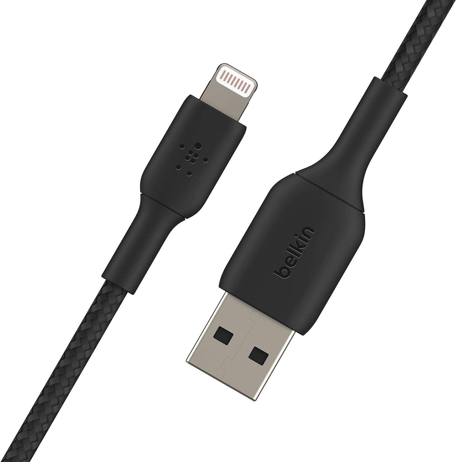Belkin Boost Charge Lightning to USB-A 2M Cable For Apple Devices - Black