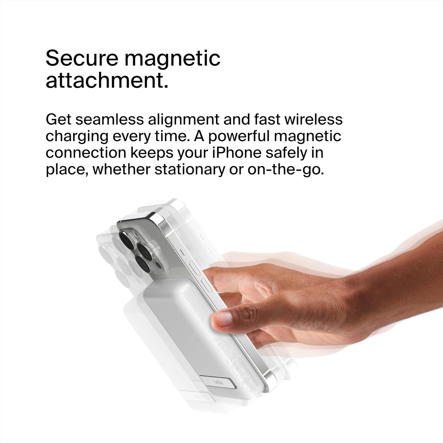 Belkin BoostCharge Magnetic Wireless Power Bank 5K + Stand