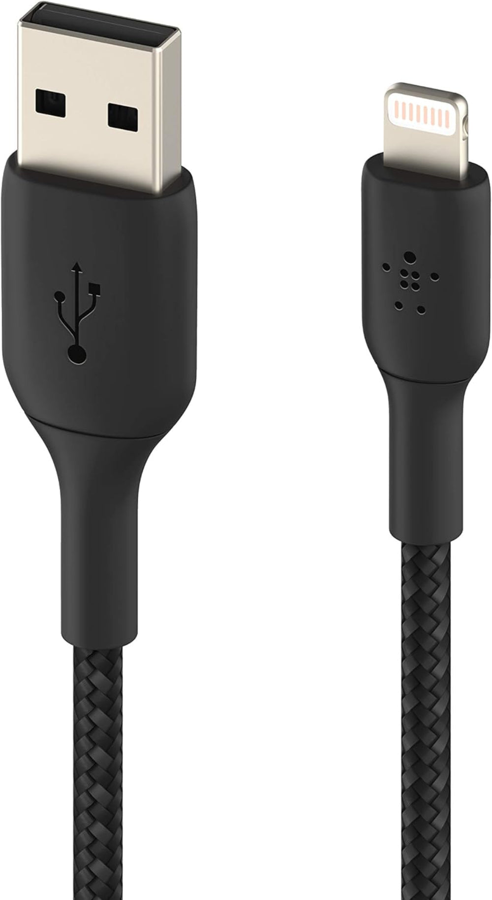 Belkin Boost Charge Lightning to USB-A 2M Cable For Apple Devices - Black