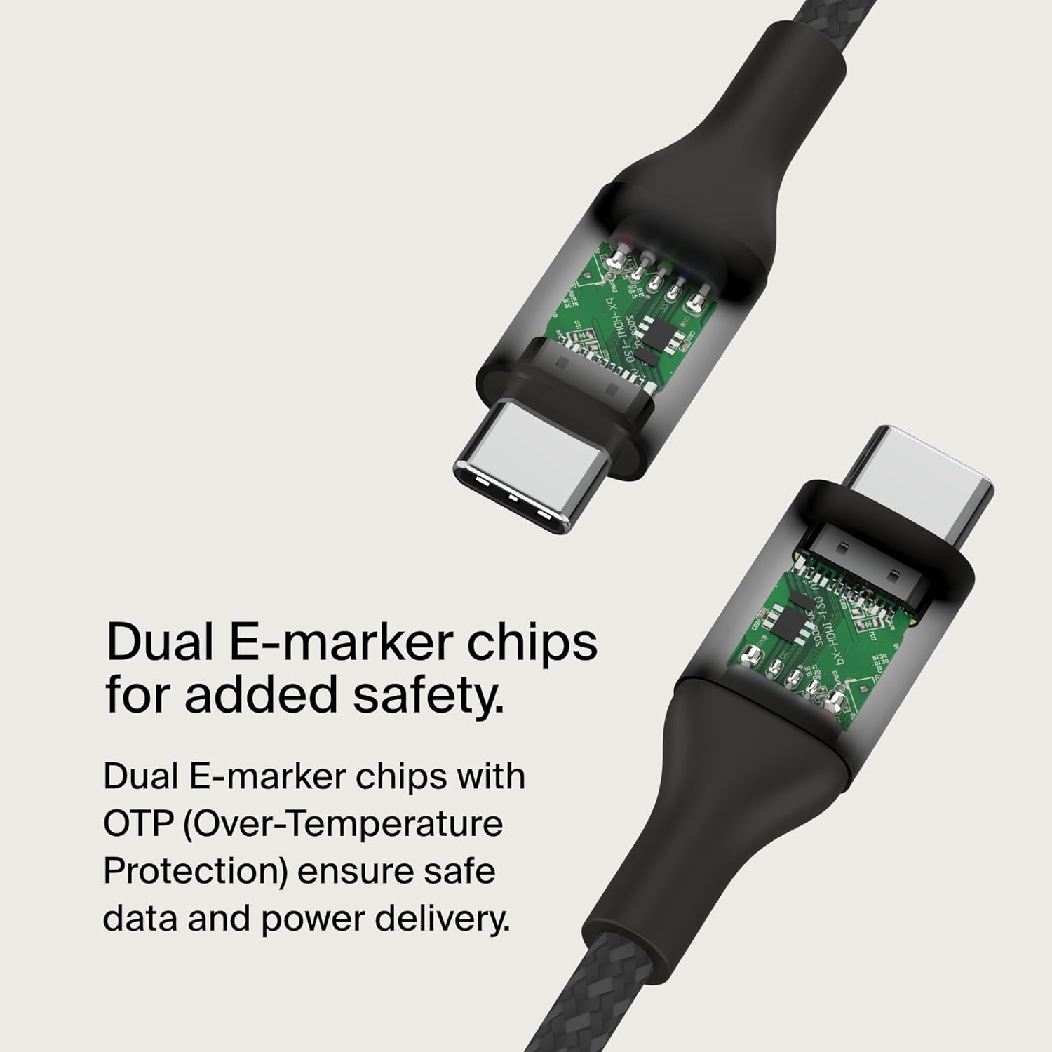 Belkin Boost Charge 2M USB- C Cable 240W Black