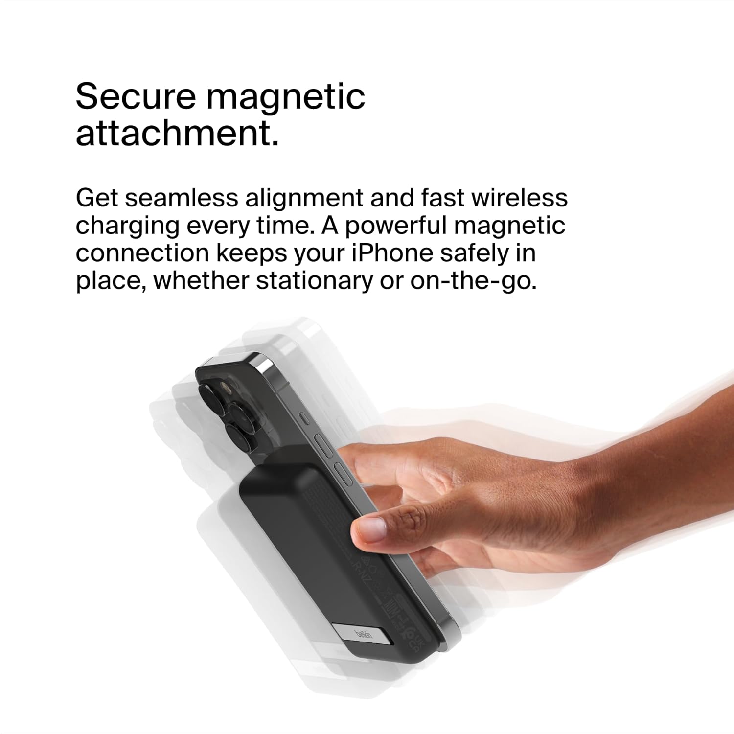 Belkin BoostCharge Magnetic Wireless Power Bank 5k + Stand