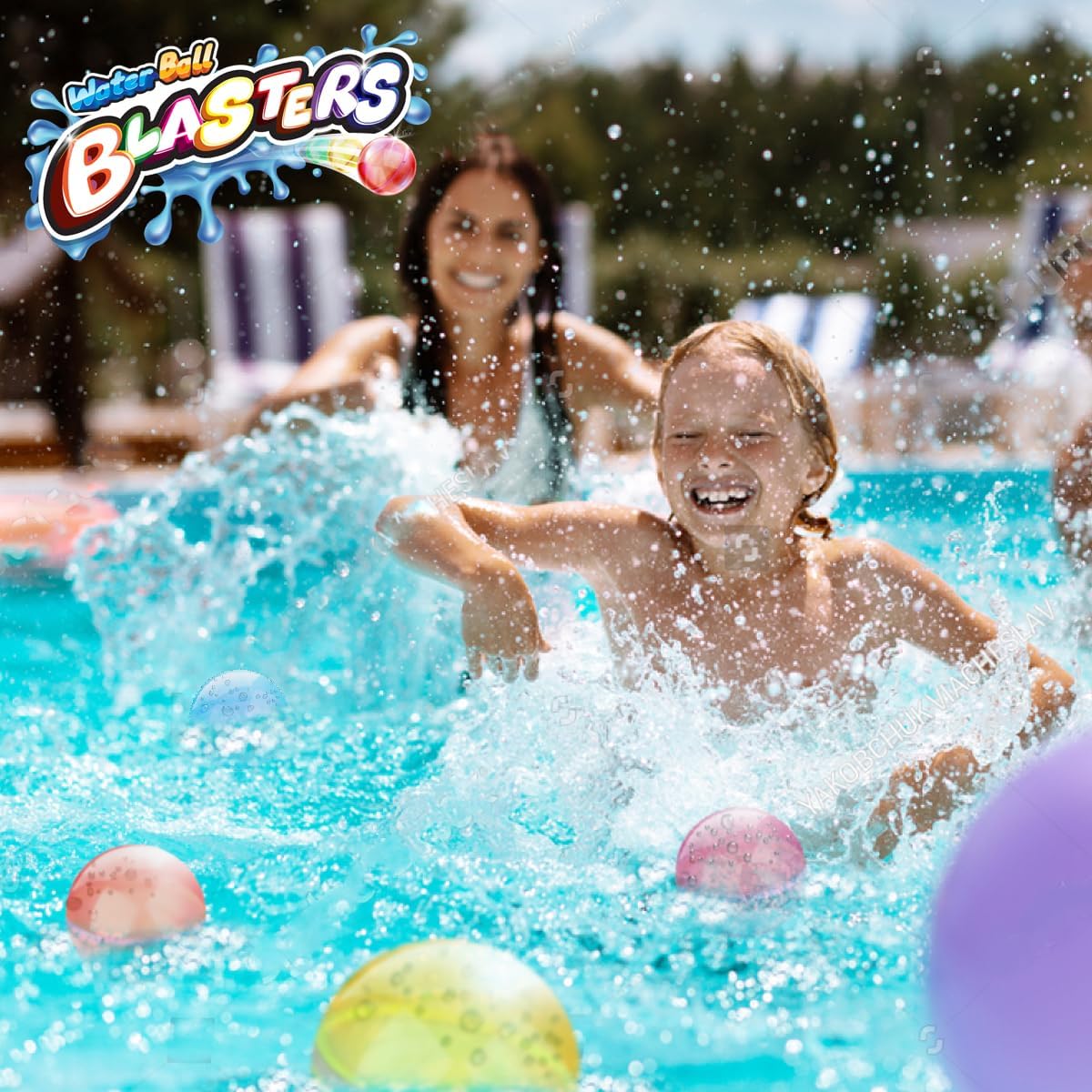 Kazaang Water Ball Blasters - 12 Pack