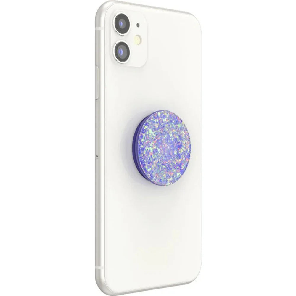 PopSockets Universal PopGrip Iridescent Confetti Ice Purple