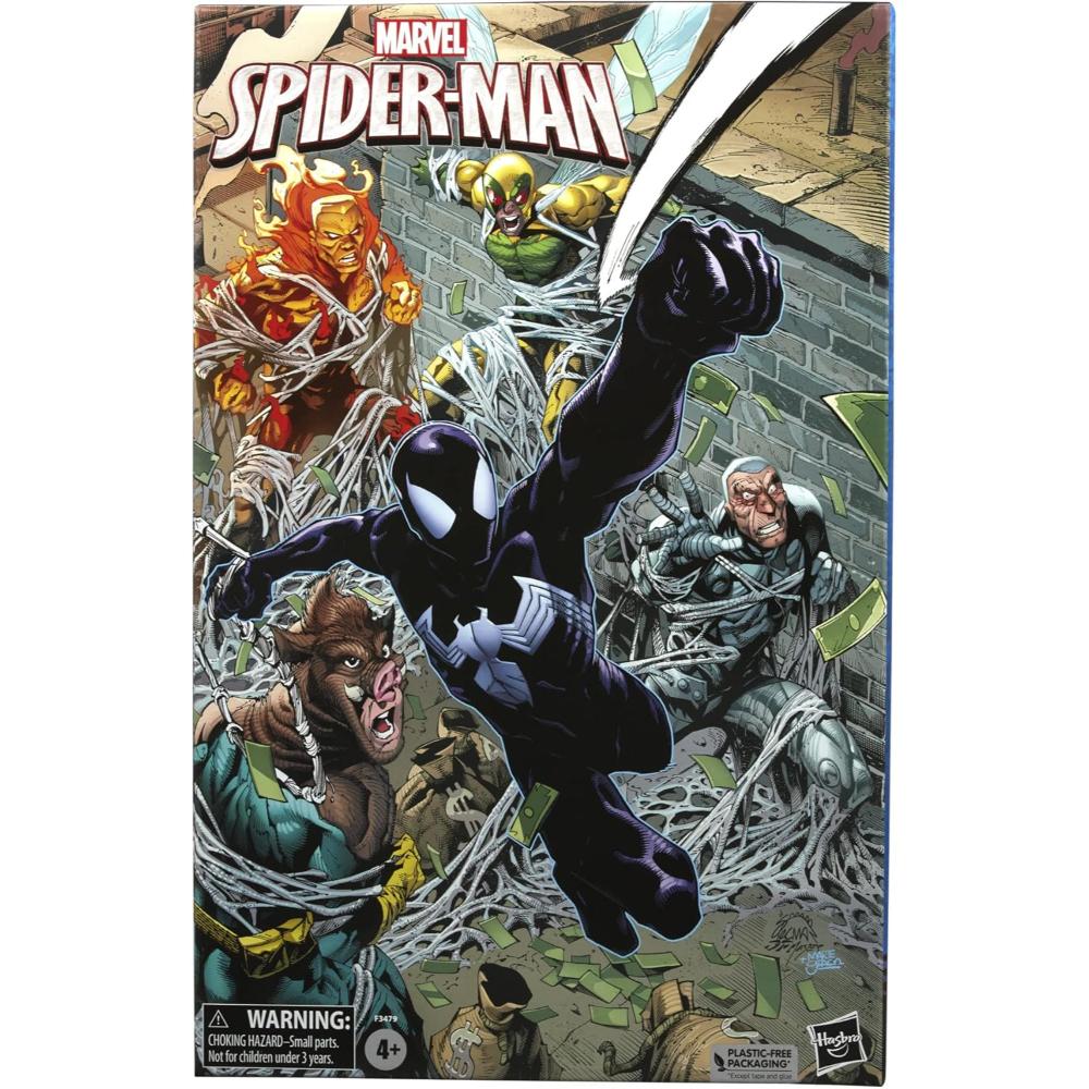 Spider-Man Hasbro Marvel Legends Series Multipack, 6-Inch-Scale Collectible Action Figures with 14 Accessories, Toys for Kids