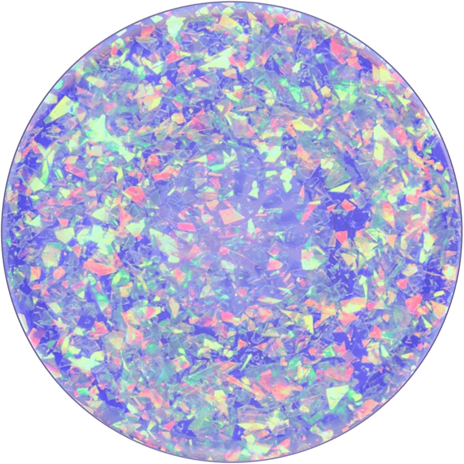 PopSockets Universal PopGrip Iridescent Confetti Ice Purple