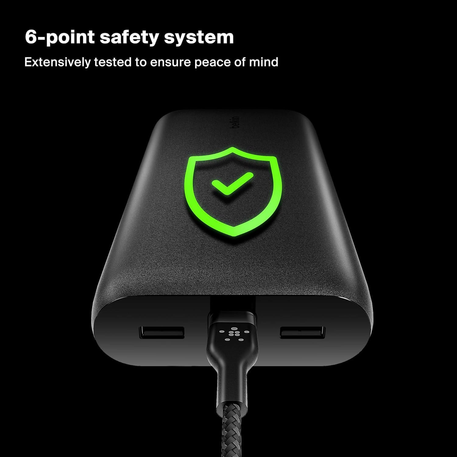 Belkin Boostcharge Power Bank 4 Port 26k 32W Black
