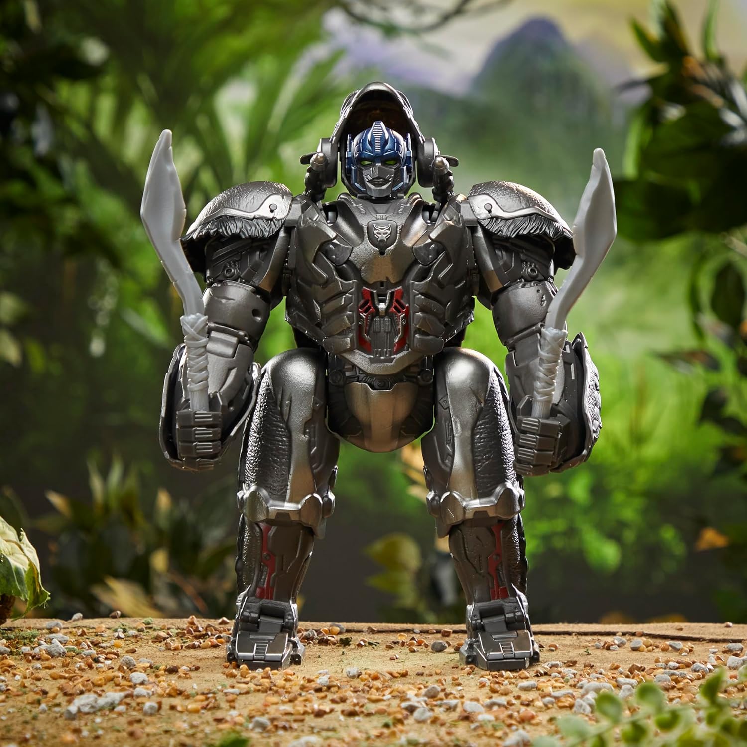 Transformers Rise of The Beasts Command & Convert Voice Controlled, auto Transforming Optimus Prima