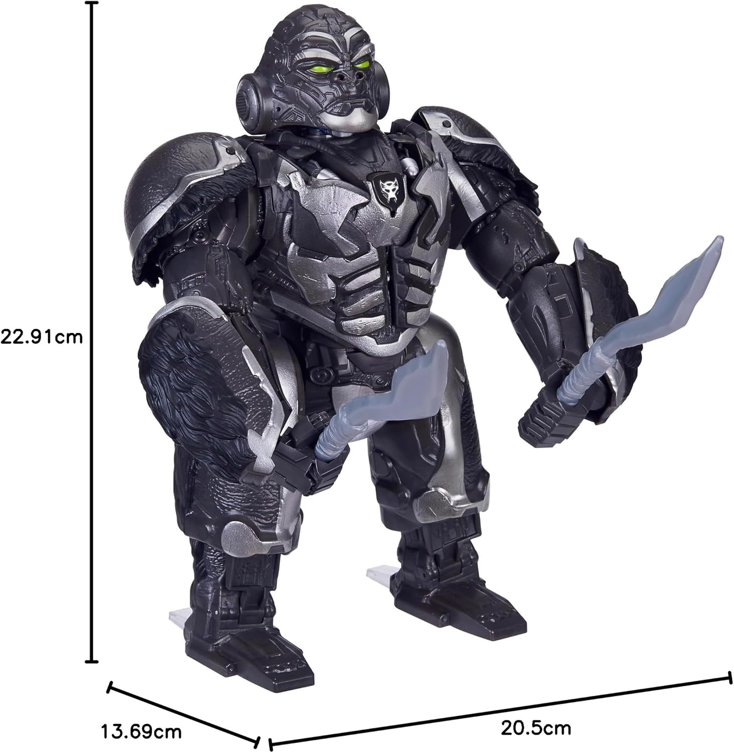 Transformers Rise of The Beasts Command & Convert Voice Controlled, auto Transforming Optimus Prima
