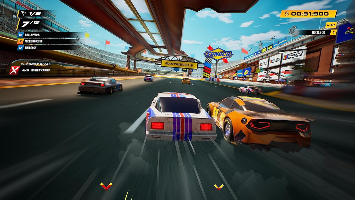 GameMill Entertainment NASCAR Arcade Rush (PS5)