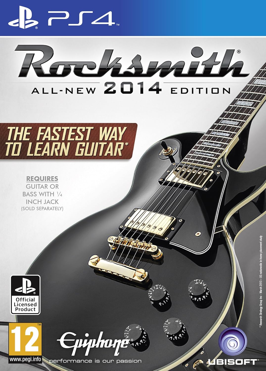 Ubisoft Rocksmith 2014 Edition with Real Tone Cable PlayStation 4 Game