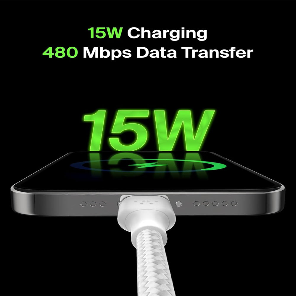 Belkin 2m Boost Charge Braided USB-C to USB Cable