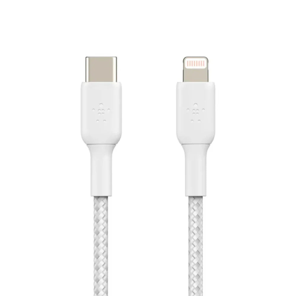 Belkin 2m Braided USB-C to Lightning Fast Charging Cable