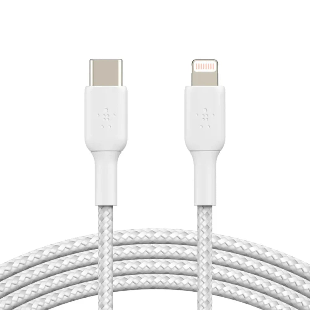 Belkin 2m Braided USB-C to Lightning Fast Charging Cable