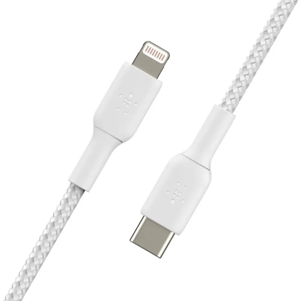 Belkin 2m Braided USB-C to Lightning Fast Charging Cable