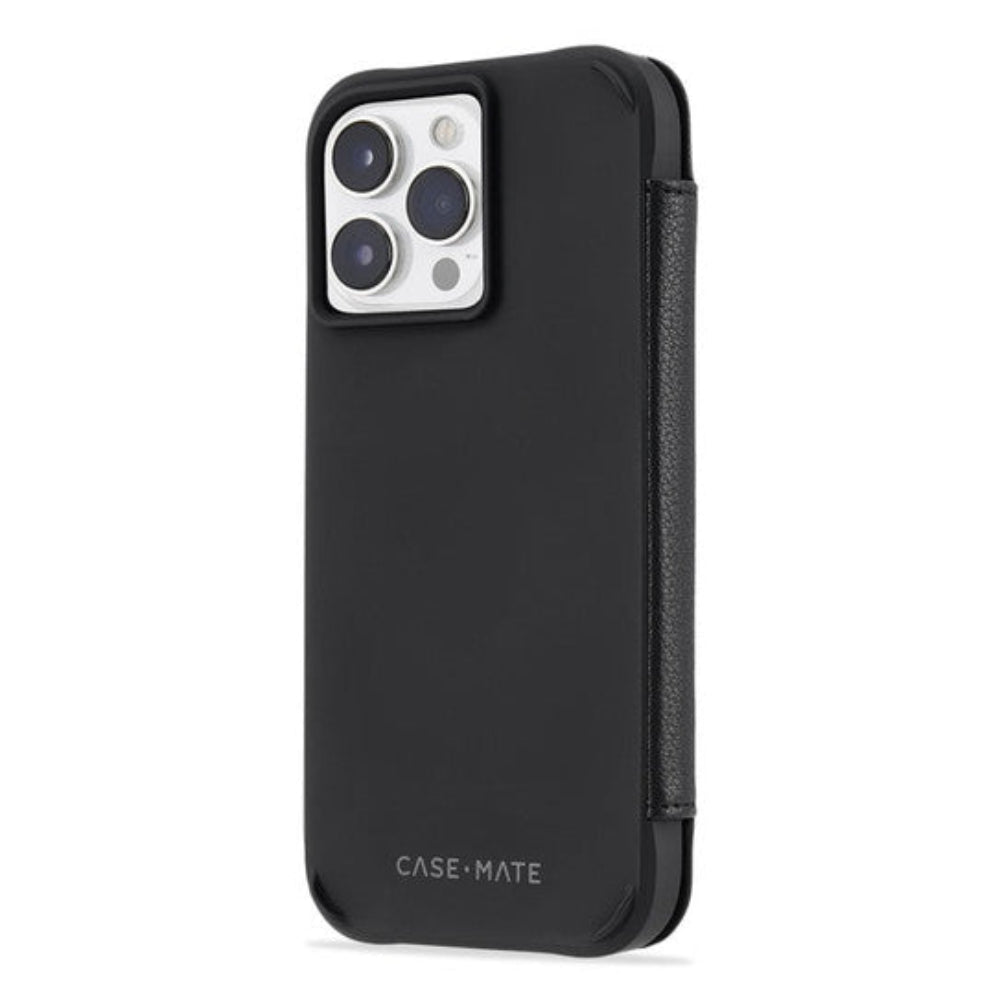 Case-Mate Wallet Folio iPhone 14 Pro Max Case - Black