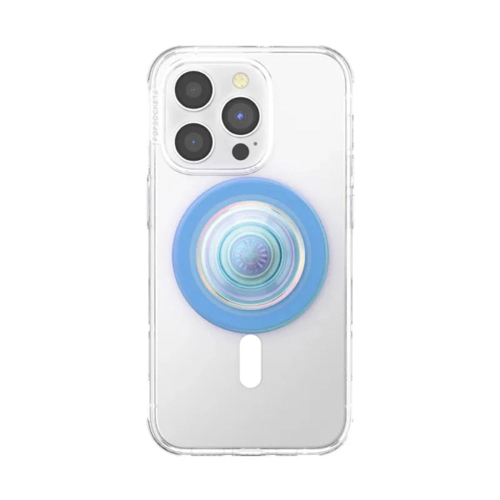 Popsockets Magsafe PopGrip- Blue Clear