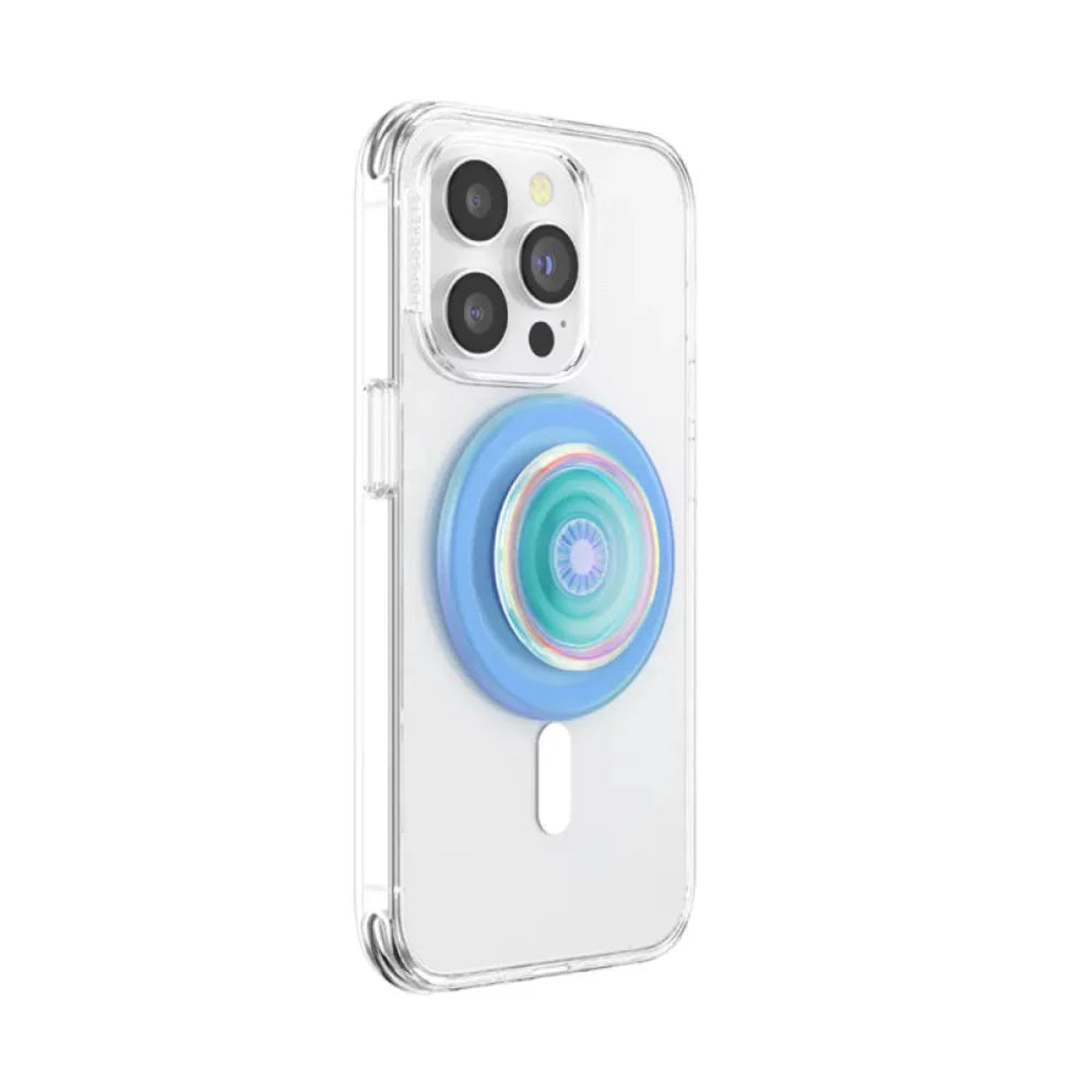 Popsockets Magsafe PopGrip- Blue Clear