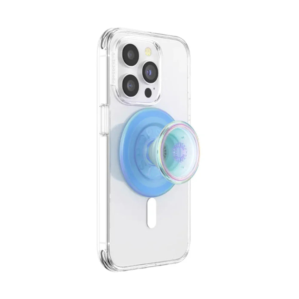 Popsockets Magsafe PopGrip- Blue Clear