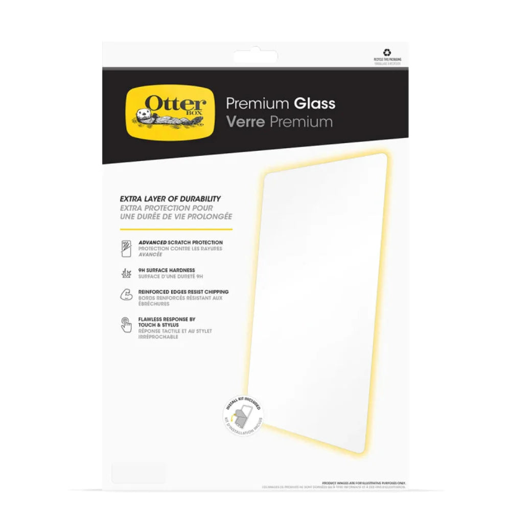 OtterBox Premium Antimicrobial Glass Screen Protector for iPad Pro 13" (M4)
