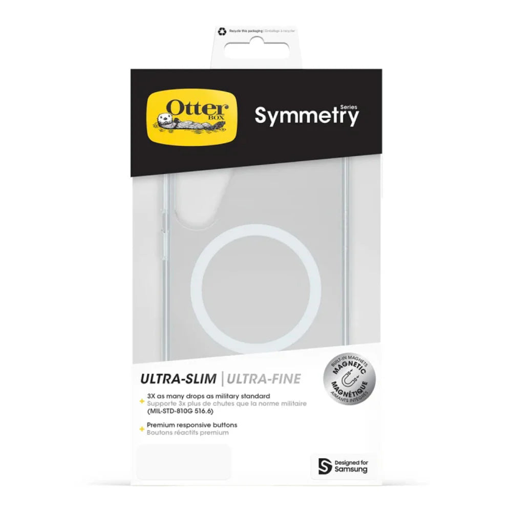 OtterBox Symmetry Mag Case-For Samsung Galaxy S25+ - Clear